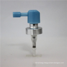 Blue Tube Silver Metal Crimp on Spray Pump